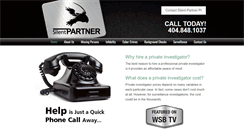 Desktop Screenshot of privatedetectivesatlanta.com